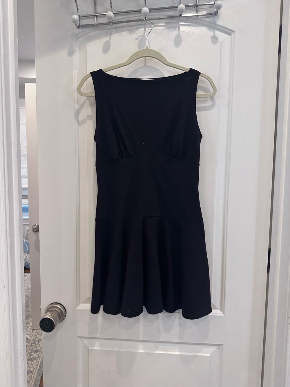 Reformation Black Sleeveless Mini Dress